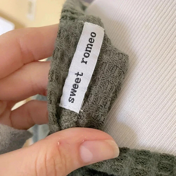 Sweet Romeo Green Camo Thermal Shirt Women’s Size 2X - Picture 6 of 9